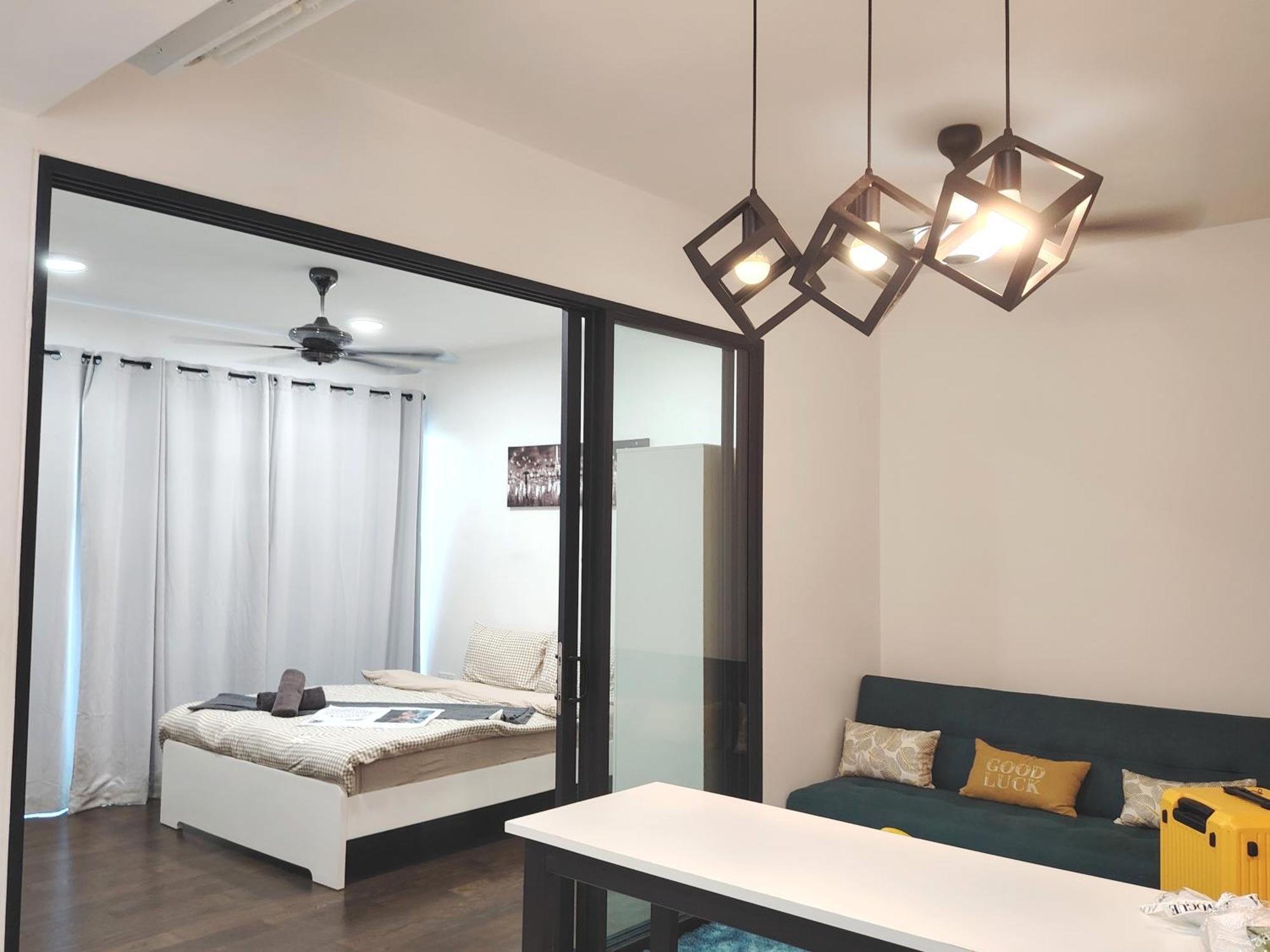 Almas Suites Poolview Netflix 100Mbps Bystay Nusajaya  Exteriér fotografie